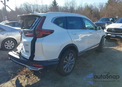 2021 Honda Cr-V Hybrid Touring z USA, uszkodzony, nr VIN 7FART6H95ME003847